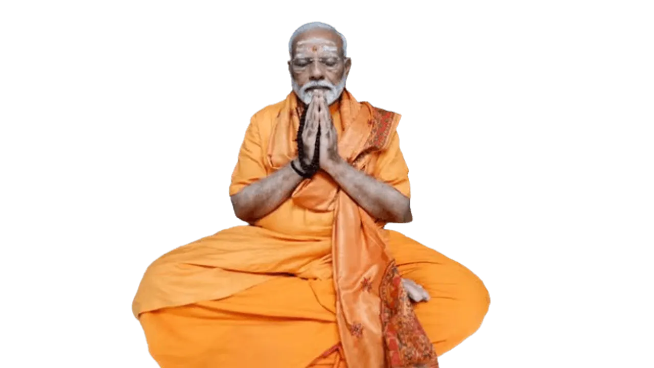  மோடியின் தியான நாடகம்!